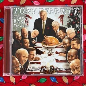 Tony Bennett featuring The Count Basie Big Band: A Swingin’ Christmas. CD.